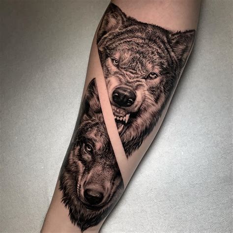 alpha wolf tattoo|wolf head tattoo designs.